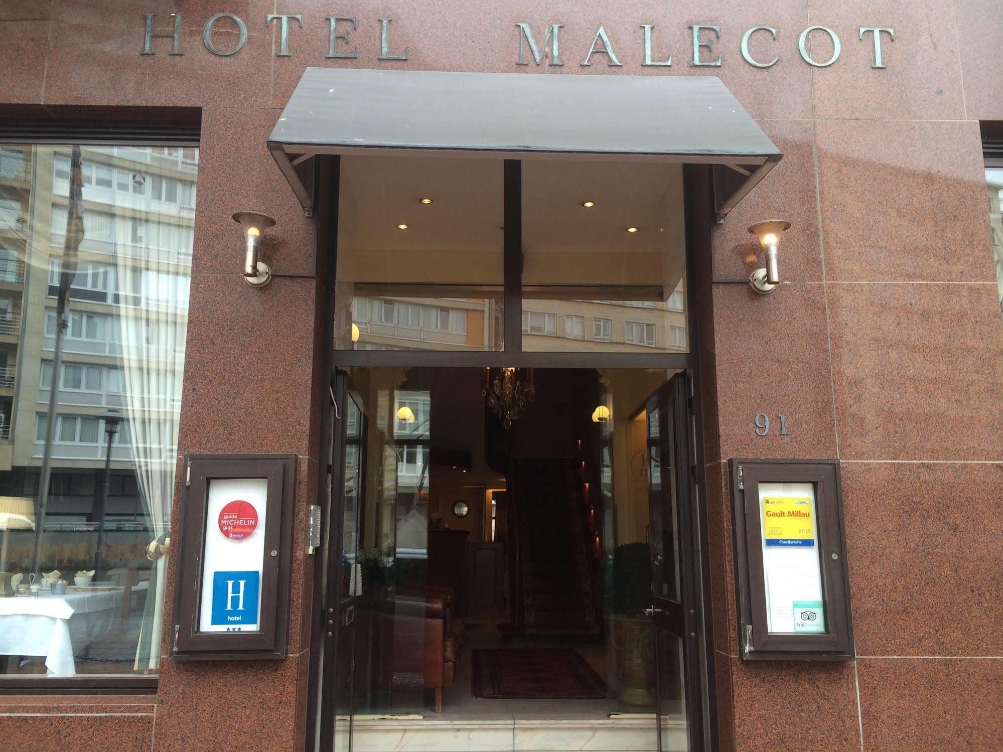 Malecot Hotel By F-Hotels Бланкенберге Экстерьер фото